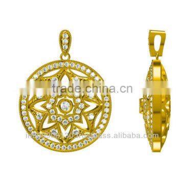 CAD design for fashion pendent at competitive price by professionals