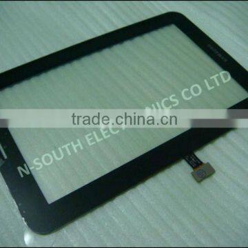 wholesale Touch Screen Digitizer GLASS LENS For Samsung Galaxy Tab 2 7.0 P3100 BLACK