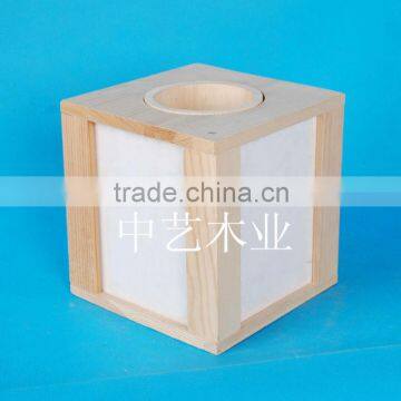 2014 new design wooden pen holder with photo frame