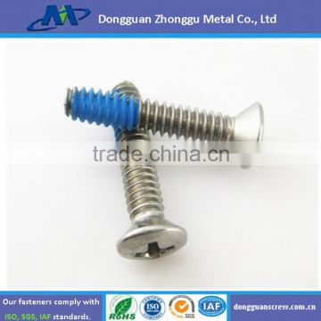 Oval CSK Head stainless steel machine screw M3*20mm