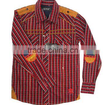 China Wholesale Cotton Polyester African Casual Shirt for Men
