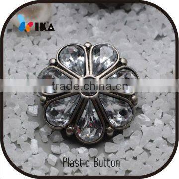 ABS BUTTON abs acrylic rhinestone button