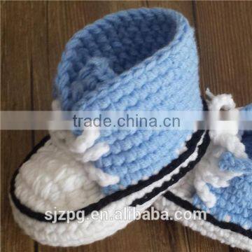 Crochet Knitted Baby Sport Shoes, Wholesale of Crochet Baby Tennis Shoes photo-5