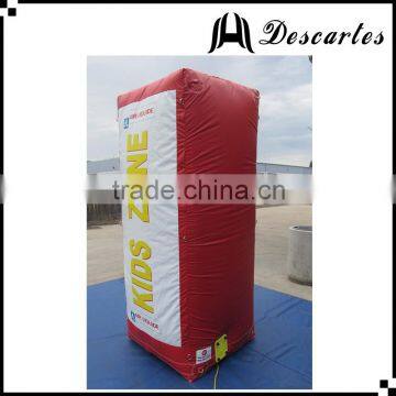 Large inflatable advertising air liquide, 2.5m H inflatable replica Logo tower for sale