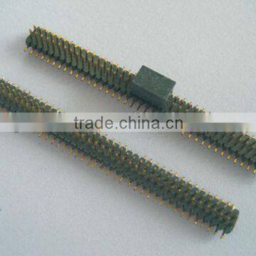 Pitch 1.00mm single/dual row straight DIP/SMT type pin header