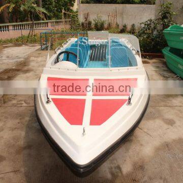 Motor Boat/ Fiberglass Transportation Boat/Water Taxi/520m Motor Boat/Fiberglass Boat photo-3