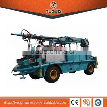 Construction machine tunnel used shotcrete machine price