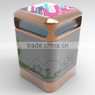 The Newest Design LED Backlight Portable Bluetooth Speaker, Wireless LED Backlight Bluetooth Speaker photo-4