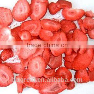 Chinese Healthy Snack Frozen Dried FD Strawberry Slices