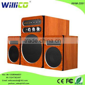 New stye multimedia speaker 2.1 with USB/FM/SD