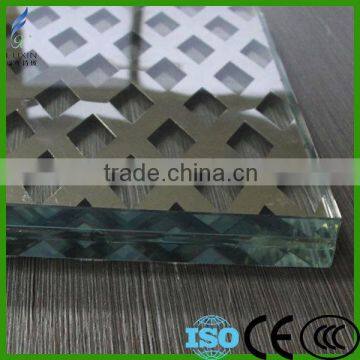 Best sale customized thickness laminated glass with factory price