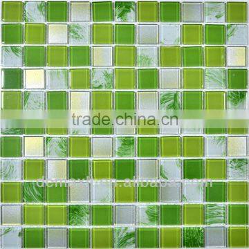 Latest design strip decorative mosaic tile factory, bathroom tile kitchen tile factory