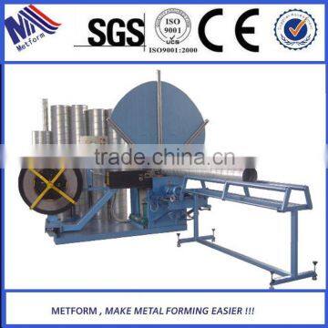 cost effective Spiral duct making machine/spiral tube forming machine price