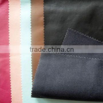 PU artificial leather cloth same with sheep leather