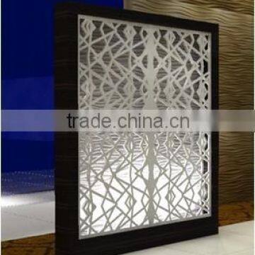 wooden partiton low wall for decoration