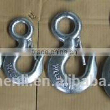 high quality 320A/320C eye lifting hook with latch