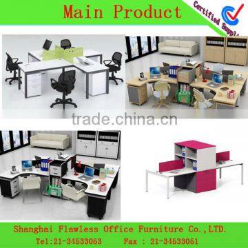 wooden partition ,partition ,workstation with cabinet furniture FL-OF-0393