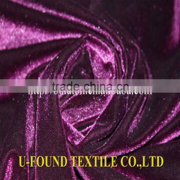 Kintted Velvet 95 Polyester 5 Spandex KS Velvet,For Women Garment Dress For India