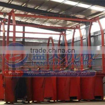Airflow Hoisting Continuous Wood Charcoal Carbonizer Machine