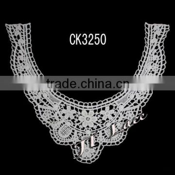 2014 woman detachable lace collars,100% cotton lace collar CK3250