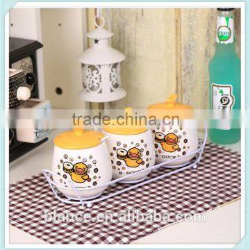 Ceramic Cookware Sets in Spices Canister Set Design for Salt and Pepper and Sugar photo-3