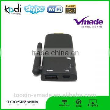 Quad Core wireless 3D Amlogic S805 M85 fire tv Stick /TV dongle