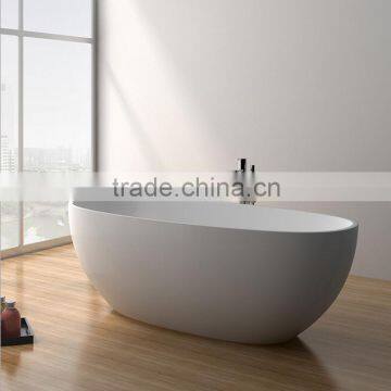 Luxurious Used Freestanding Bathtub-oval Stone Resin Bathtub,freestanding Solid Surface Bathtub