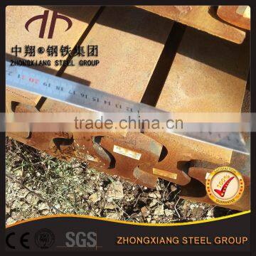 China U71Mn 100kg crane steel rail used in railway
