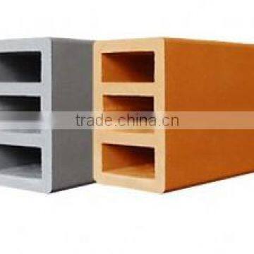 Terracotta Louver exterior wall coping tile exterior wall cladding tiles terracotta cladding brick decorative brick wall tile