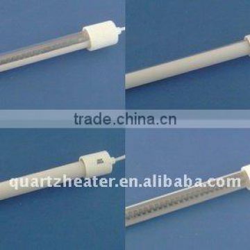 Frosted And Half White Coated Carbon Fiber Quartz Glass Tube Heater Of Tungsten Wire