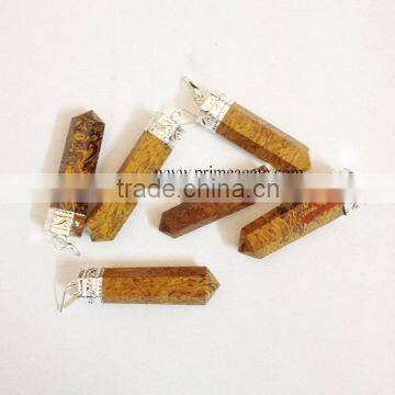 Sea Fossil Pencil Pendants | Agate Jewelry Wholesale