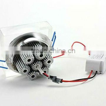 2013 new design white round led down light 7w for bedroom