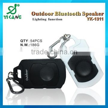 New products outdoor wireless mini bluetooth speaker with led light YK-1311