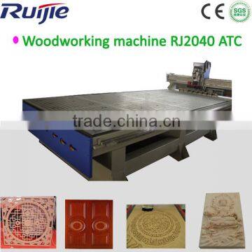 Jinan Ruijie Woodworking CNC Router with Linear ATC for door RJ2040