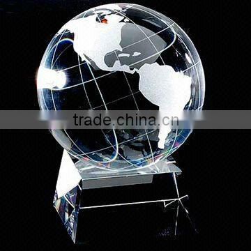 Popular beautiful crystal globe