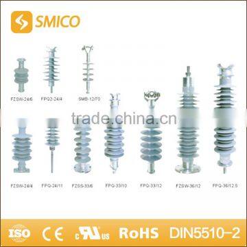 SMICO Novelty Products For Sell 24KV 33KV 36KV Pin Composite Line Post Insulator