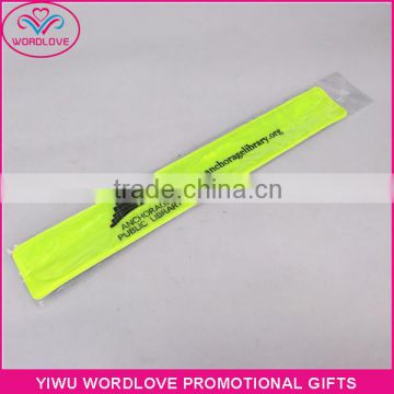 Fashion Custom Reflective Slap Wrap Bracelets/ Slap Bands/ Slap Wristbands