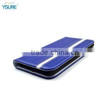 2015 Best Design Hot Sale Concise TAPS Leather Case For Lenovo S660 With Magnet Close up