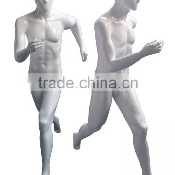 abstract male running mannequin