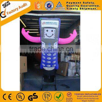 Newly style mobile phone inflatable air dancer F3048