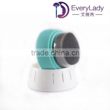 Rubber handle face brush manual cleansing face brush