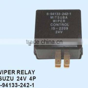 Wiper Relay FOR ISUZU 24V 4P