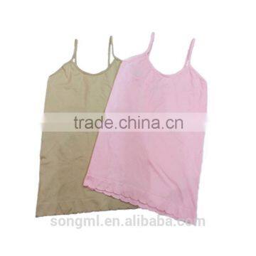 Hot girl sexy lingerie wholesale camisole ladies tank top OEM service womens clothing