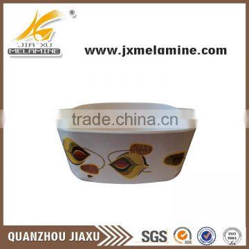 7"melamine rectangular handle bowl