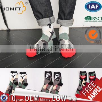 Korean character camouflage Vampire Halloween socks full cotton material