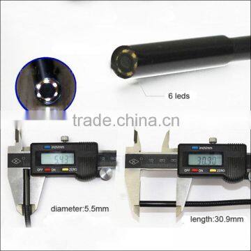 Portable Diameter 5.5mm Cable Length 5m Waterproof Snake Tube Driver Usb Mini Endoscope Camera