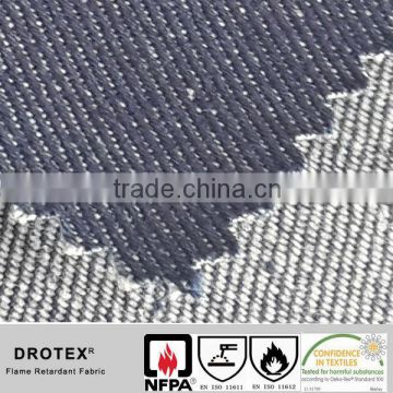 EN11611&11612 Flame retardant FR workwear denim safety cotton fabric