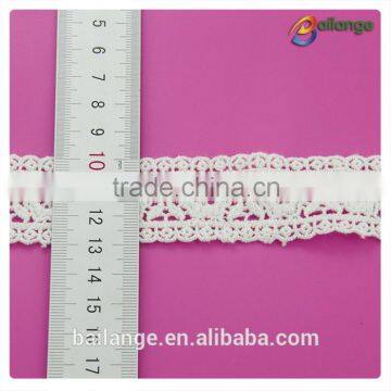 2016 custom make small flower lace trim for invitation card