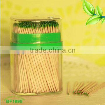 Double Tips Bamboo Toothpicks Minted