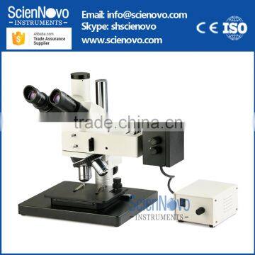 Magnification 50X-500X Scienovo ICM-100BD best sale Industrial metallurgical microscope trinocular